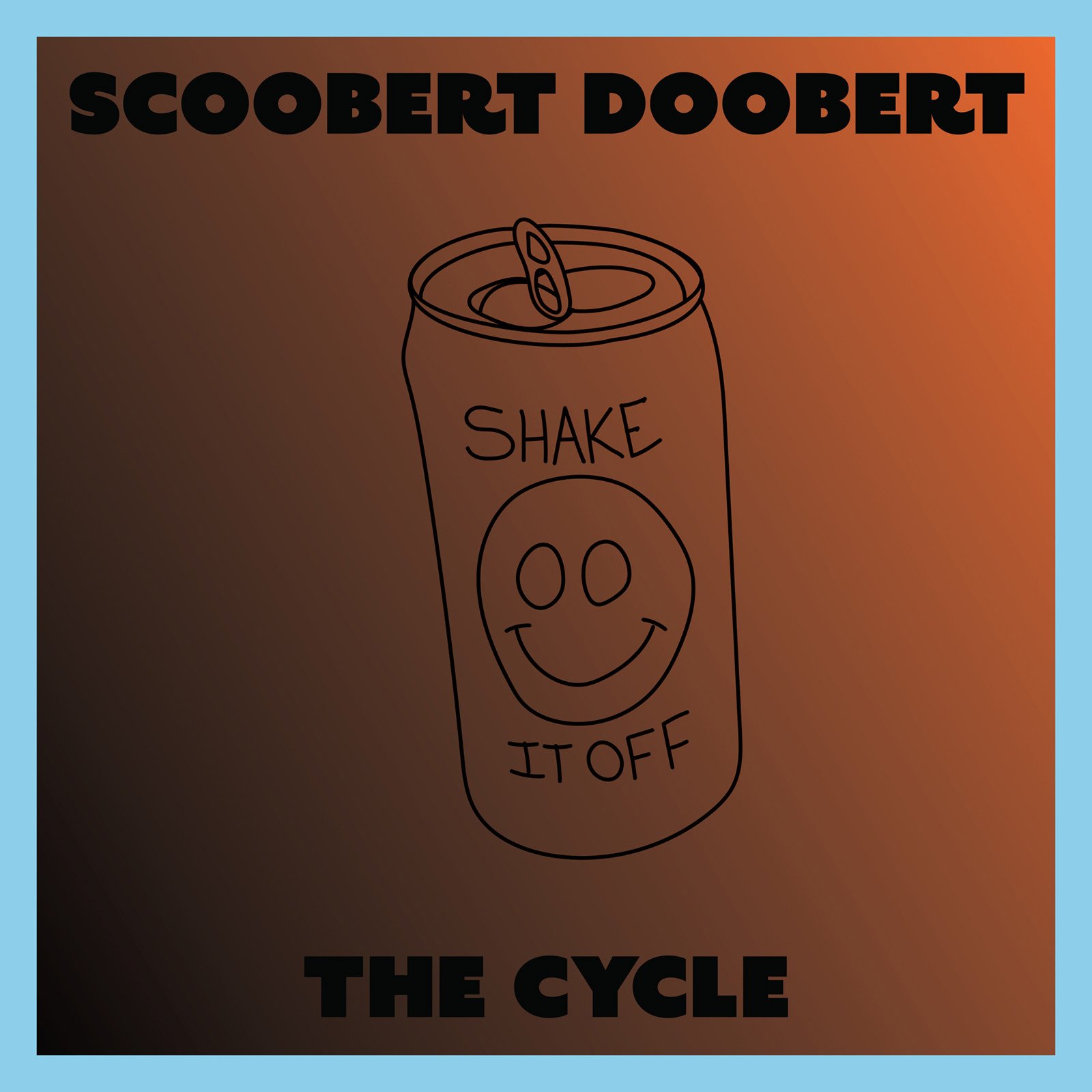 Cover for the cycle. A can labeled shake it off.